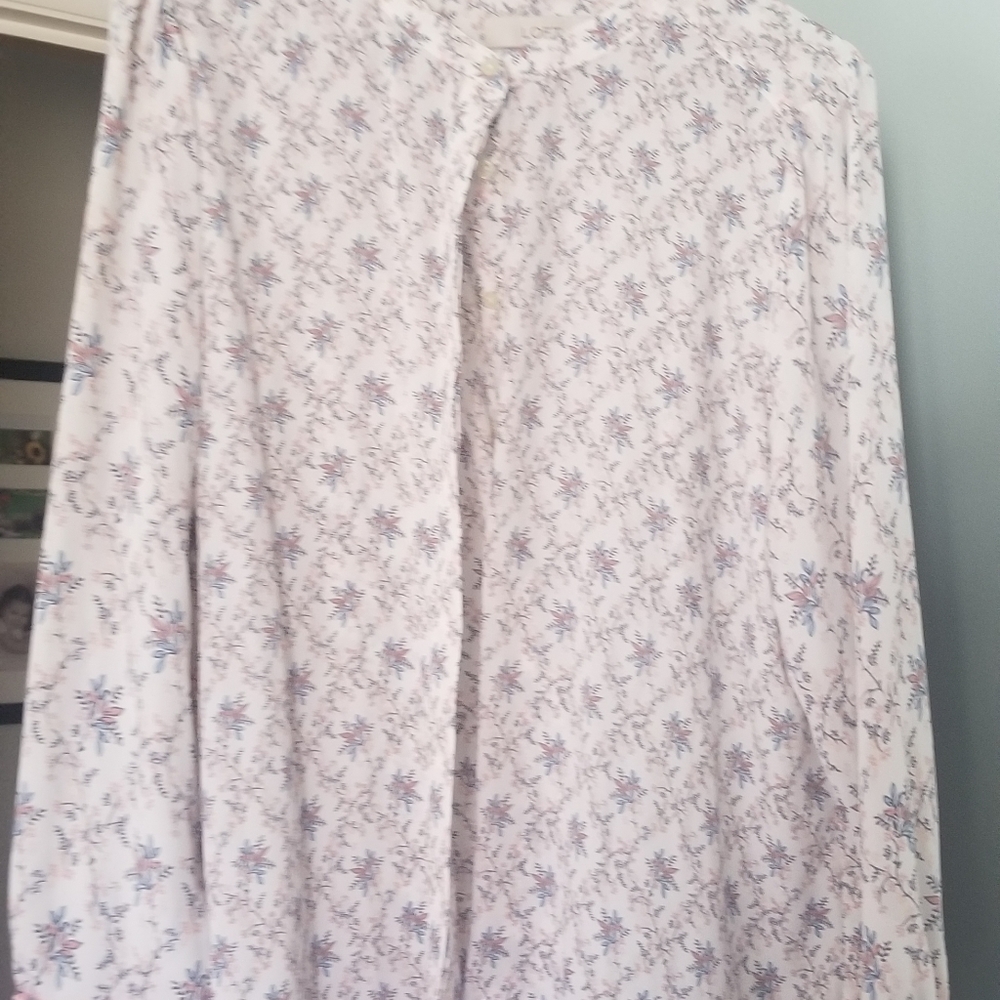 Loft floral blouse